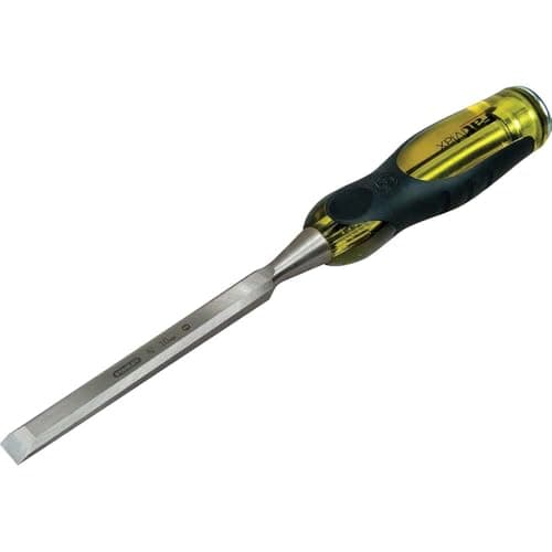 Image of STANLEY 6mm Thru Tang Chisel with Bevel Edge and Strike Cap, 0-16-251