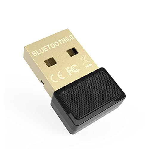 Image of EasyULT USB Bluetooth 5.1 Adapter for Multiple Devices, Bluetooth Dongle Transmitter Wireless Transfer, Mini Size Dongle USB Stick Adapter, Compatible with Windows 10/8.1/8/7, Plug and Play