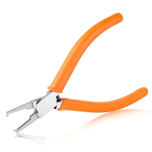 Image of SPEEDWOX 4.5" Transverse End Cutter with Flush Jaw 3mm SMT/SMD Chip Cutters PCB Distance Cutters Cable Slim Transverse Cutter Side Cutting Pliers Model Nipper for Quick Removal Components