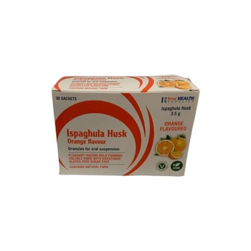 Image of Ispaghula Husk Orange Flavour Drink Sachets - Pack of 30