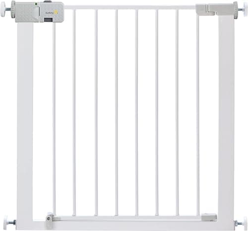 Image of Safety 1st Secure Tech Simply Close Metal Gate - White