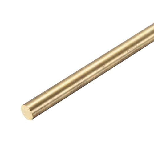 Image of sourcing map 8mm x 500mm Brass Round Rod, Metal Solid Shaft Rods Lathe Bar Stock for DIY Crafts Model Car Helicopter Airplane