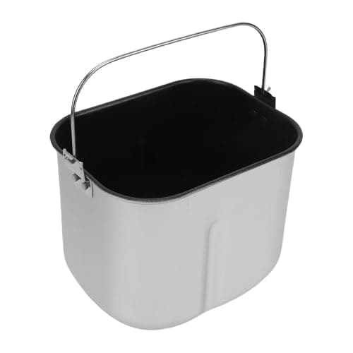 Image of Fockety Bread Maker Bucket, Bread Machine Liner Anti Stick Coating Bread Machine Bread Pan Replacement for Morphy Richards 48261 48285 48286 (Short)