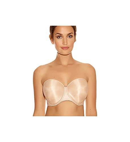 Image of Fantasie Smoothing Moulded Strapless Bra Nude Beige 30G