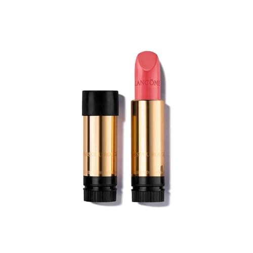 Image of Lancôme L'Absolu Rouge Cream Lipstick, Long-Lasting Hydrating Colour with Luminous Satin Finish, Grand Rose Extracts and Vitamin E, Hyaluronic Acid, High-Pigment Nude Lip Colour, Shade 06, 3.4g
