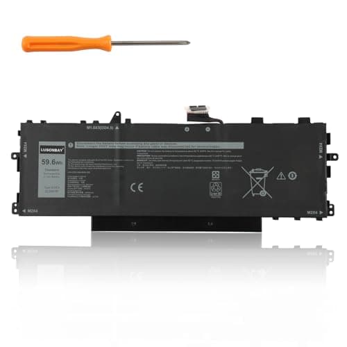 Image of LUSONBAY GHJC5 3VV58 0JJ4XT Laptop Battery Compatible with Dell Latitude 9420 9430 2-in-1 Series 0VTH85 06VJ1F 09YD1V 11.55V 59.6Wh