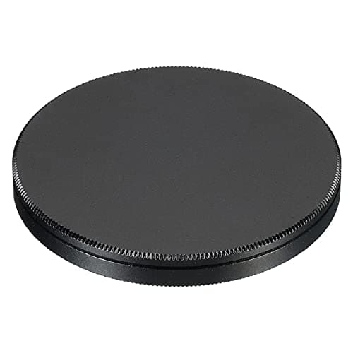 Image of PATIKIL 62mm Lens Cap, Camera Lens Cap Cover Universal Front Metal Lens Filter Stacks Cap Protective Case for 62mm Camera Circular Polarizing Fader ND Filter, Black
