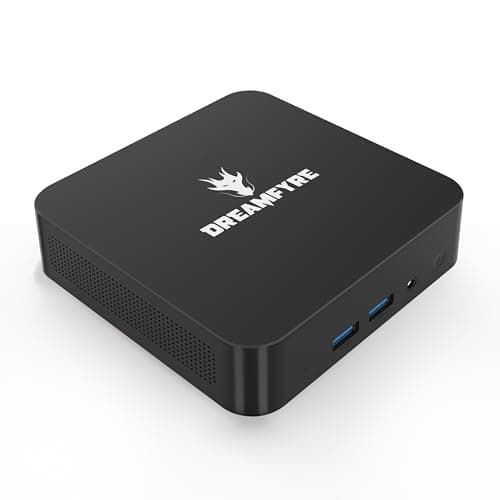 Image of DREAMFYRE Mini PC Computers 16GB DDR4 512GB SSD, 12th N95 (Up to 3.4Ghz), Mini Computer with Type-C WiFi5, BT4.2, UHD 4K, Gigabit Ethernet Vesa, Home/Office/Business Micro Pc Small pc