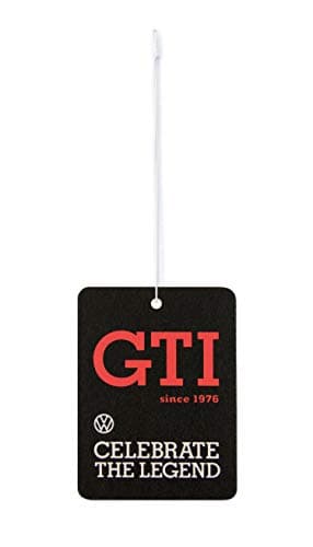 Image of BRISA VW Collection - Volkswagen Air Freshener, Room Freshener, Deodorizer for Cars Golf GTI Motif (GTI The Legend/Sport Fresh/Black)