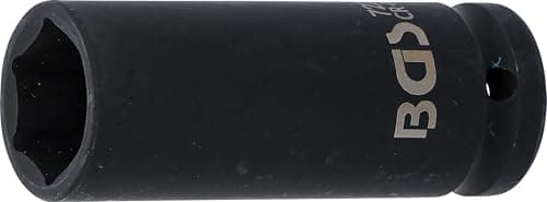 Image of BGS 7221 | Impact Socket Hexagon, deep | 12.5 mm (1/2") Drive | 21 mm