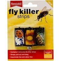 Image of Fly Killer Strips X 6 (insecticide free & odour free)by RENTOKIL
