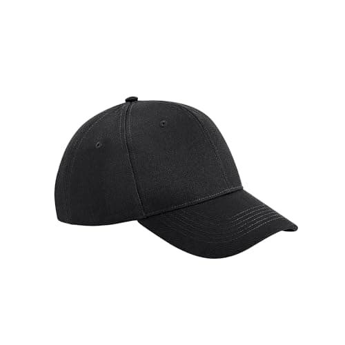 Image of Beechfield B18 Ultimate 6 Panel Cap Black