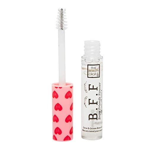 Image of The Beauty Crop - BFF Brow Mascara | Contains Castor Oil, Vitamin E & Aloe Vera | Cruelty-Free Brow Gel | Professional Makeup Clear Gel | Perfect for Taming & Grooming | Water-Resistant