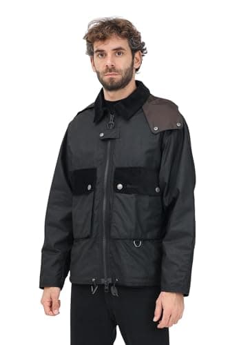 Image of Barbour Re-Engineered Spey Men's Jacket Black XL, Black