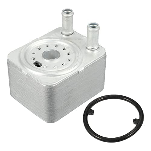 Image of X AUTOHAUX Engine Oil Cooler Housing with Gasket for Volkswagen 038117021B