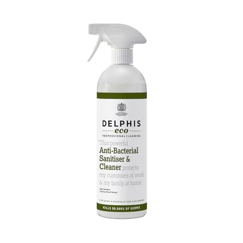 Image of Delphis Eco Antibacterial Kitchen Surface Cleaner 700ml | Kills 99.999% of Bacteria & Viruses incl. Enveloped Viruses | Anti-Bac surface spray