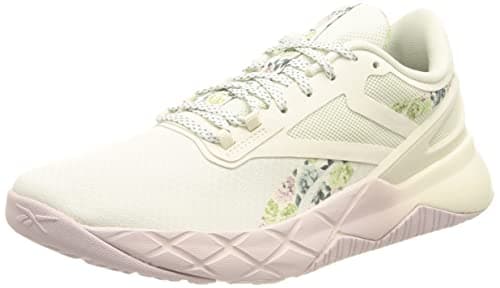 Image of Reebok Women's Nanoflex Cross Trainer, Chalk/Quartz Glow/Blue Slate, 7 UK
