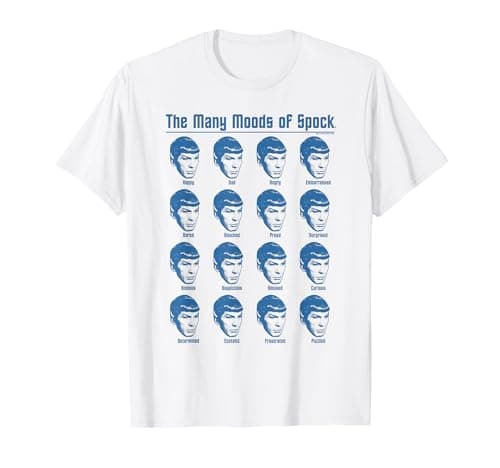 Image of Star Trek Many Moods of Spock T-Shirt