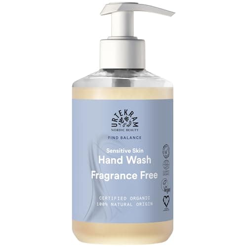 Image of Urtekram Hand Soap - No Perfume, Find Balance, Sensitive, Hand Soap, 300 ml, Vegan, Organic
