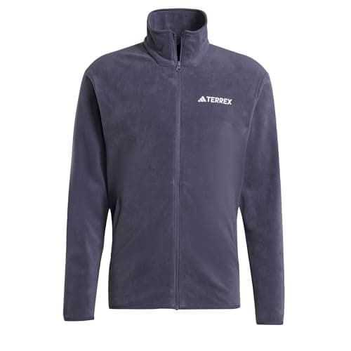 Image of adidas Men's Terrex Multi Essentials Full Zip Fleece Jacket, Shadow Navy, XL