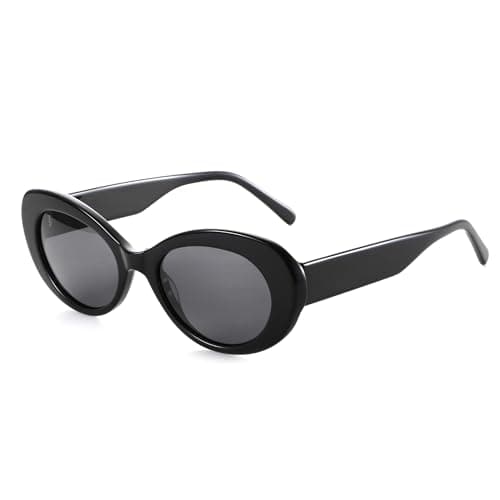 Image of ZENOTTIC Polarized Sunglasses Women Oval: Trendy Shades for Ladies - Retro Classic Sun Glasses UV400 Protection