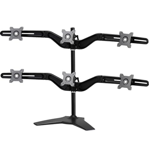 Image of Amer Networks AMR6S"Flat Screen Bracket for Office Flat Screen Desk Mounts (6 kg; 61 cm (24"); 75 x 75 mm, 100 x 100 mm; -20 – 20 °; -20 – 20 °)
