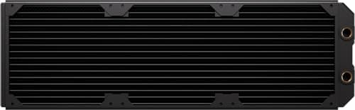 Image of CORSAIR Hydro X Series XR5 NEO V2 420mm Custom Cooling Radiator – Compatible with iCUE LINK Fans, 3x140mm Fan Mounts, Screw Protection Plates, G1/4” Threads – Black