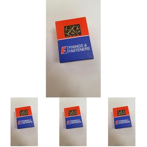 Image of Multi-Purpose Pozi Compatible Screw CSK ST ZYP 4.0 x 20mm Box 200 (Package may vary) (Pack of 4)