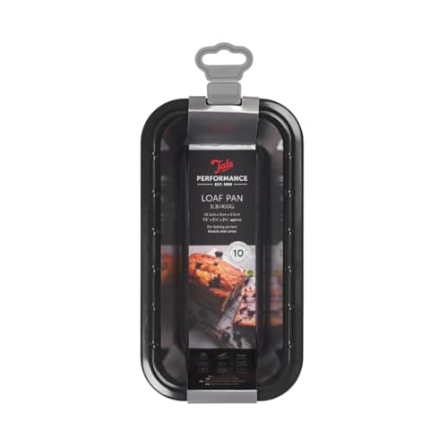 Image of Tala Performance, 1lb Loaf Pan, Professional Gauge Carbon Steel with Eclipse Non-Stick Coating; Perfect loaf tin for Cakes and Loaves, 18.7x9.0x6.5