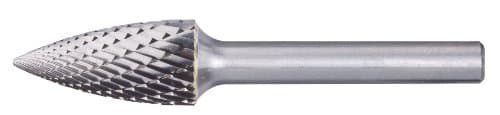 Image of Pferd SPG1225/63PLUS Tungsten Carbide Burr, Silver, 6/12 x 25 mm
