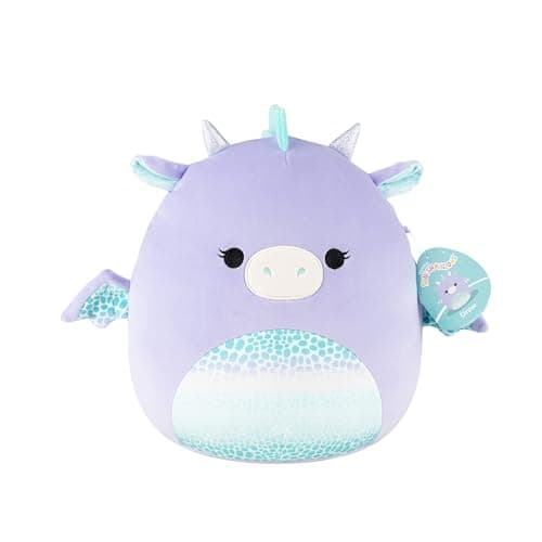 Image of Squishmallows Original 12-Inch Drow the Purple Dragon