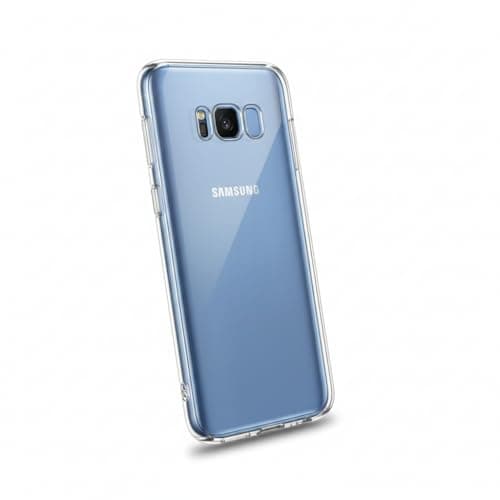 Image of Betron Phone Case compatible with Samsung Galaxy S8, Slim Shockproof TPU Cover, Wireless Charger Compatible, Clear
