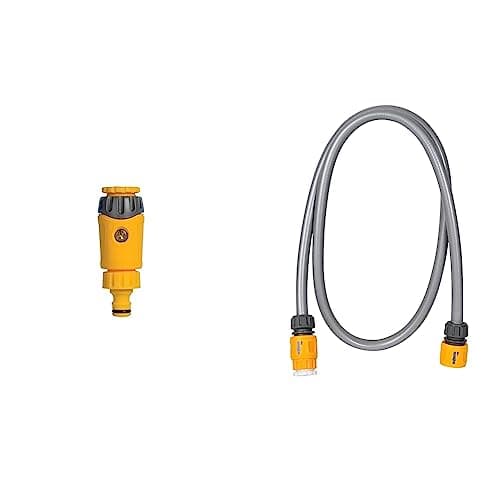 Image of HOZELOCK - Non Return Tap Connector ø 21mm - 26,5mm (1/2"- 3/4") : Prevents a Backflow of Contaminated Water, for a Long Leak Free Life [2181P9000] & HOZELOCK - Universal Connection