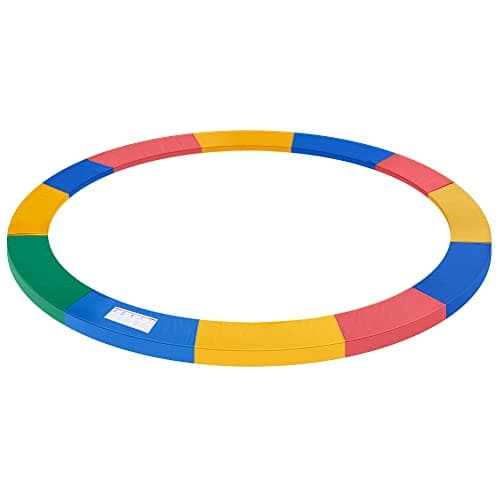 Image of HOMCOM 12FT Replacement Trampoline Pad Thick Foam Safety Φ366cm Spring Cover Bounce Padding - Multi Coloured