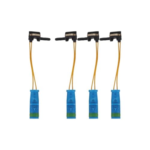 Image of Gutol 4PCS Brake Pad Wear Sensor, 1695401617 Front Rear Brake Wear Indicators Replacement for Mercedes Benz C300 CLA250 E400 G550 W205 S205 W213