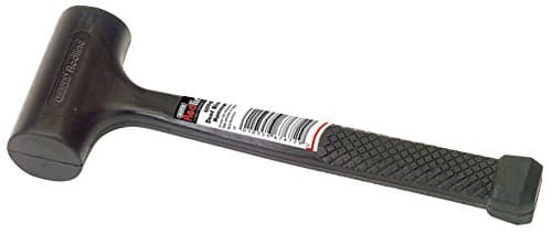 Image of Draper Redline 67672 600 g 21 oz Dead Blow Hammer , Black
