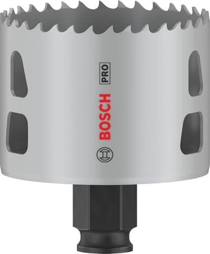 Image of Bosch 1x PRO Multi Material Power Change Plus Hole Saw (for Softwood, Drywall, Ø 64 mm, Professional Accessory Rotary Drill/Drivers)