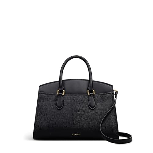 Image of RADLEY London Portland Way Women's Leather Medium Zip Around Top Handle, Black