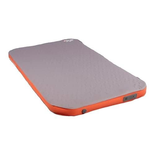 Image of Vango Rock & Roll 12cm Campervan Self-Inflating Mattress – Luxury 12cm Sleeping Mat, 75D Brushed Fabric, Compact Pack Size, Carry Bag Included (Rock & Roll Lux (With Built-In Rechargeable Pump))