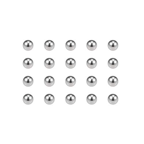 Image of sourcing map 1/8-inch Bearing Balls 440C Stainless Steel G25 Precision Balls 100pcs