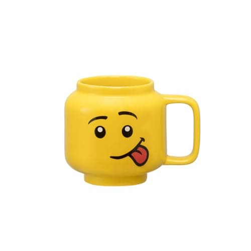 Image of LEGO Ceramic Mug Small - Silly - 255 ml | Perfect Mug, Gifts for Men, Mugs for Kids and Women Cool, Fun, and Unique Small Cup for All Ages Dishwasher Safe