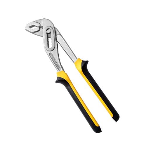 Image of Gunpla 250mm(10") Groove Joint Plier, 46mm Wide Jaw Capacity, Quick-Adjustable Water Pump Pliers, Slip Joint Plier for Home Repair & Plumbing