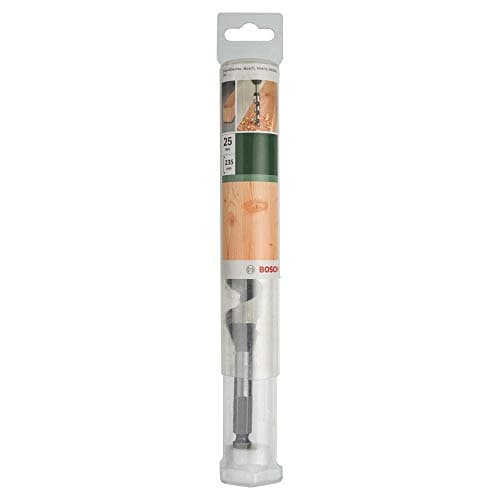 Image of Bosch 2609255252 Wood Auger Drill Bit with Self-Cutting Threaded Point/Diameter 25mm