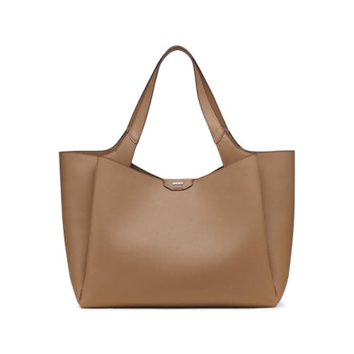 Image of DKNY Women's WILLA Tote Bag, Cappuccino, Cappucino, Large