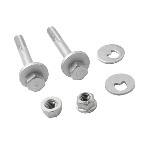 Image of 2x Rear Lower Suspension Accentrix Arm Fitting Camber Bolt Kit Compatible With Ford Focus Mk1 Mk2 C-Max Mondeo Mk4 S-Max Galaxy Volvo C30 S40 S60 S80 V50 XC60 Mazda 3 5 1456980 3M515K978AE Control Arm