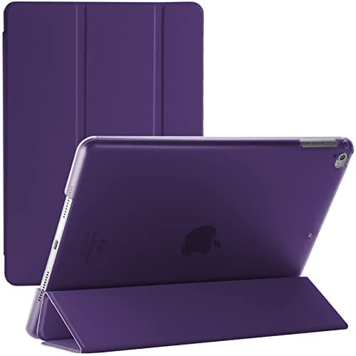 Image of Smart Cover For Apple iPad Mini 5th Generation and For Apple iPad Mini 4th Generation Magnetic Standing Case (Purple)