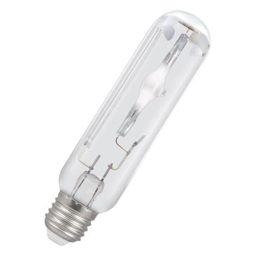 Image of Crompton Lamps HID Enclosed Tubular 150W ES-E27 Son 4100K Cool White Clear 15400lm ES Screw E27 Metal Halide Bright Light Bulb