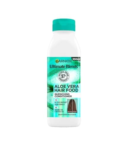 Image of Garnier Ultimate Blends Aloe Vera Conditioner for Normal Hair, 350ml