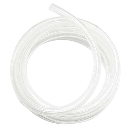 Image of 4mm ID x 6mm OD - 1.5m Length PVC Clear Hose Vinyl Tubing, Food Grade Plastic Flexible Tube Pipe for Transfer Water Oil air