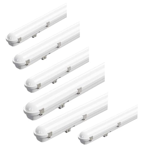 Image of VT-41004 20W/25W/30W LED Batten Fitting with Samsung CHIP-4FT-CCT: 3IN1-IP65/IK10 | 30 watts | 135LM/W Efficiency | 4200 Lumens | IP65 | IK10 Protection | 50,000 Hours Life | Pack of 6